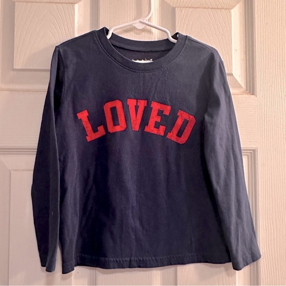jumping beans Other - Long Sleeve “Loved” Shirt - size 5T